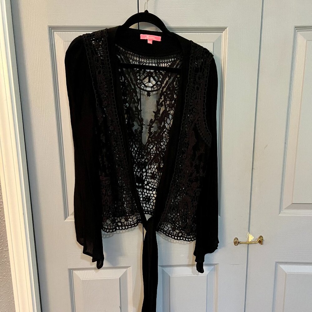 Lace Topper, Lace Cardigan by VO Jeans